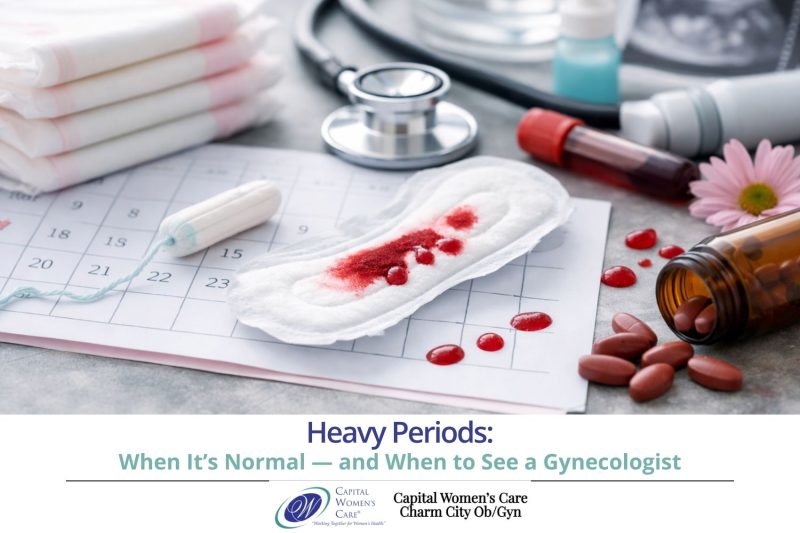 Heavy Periods: When It’s Normal — and When to See a Gynecologist